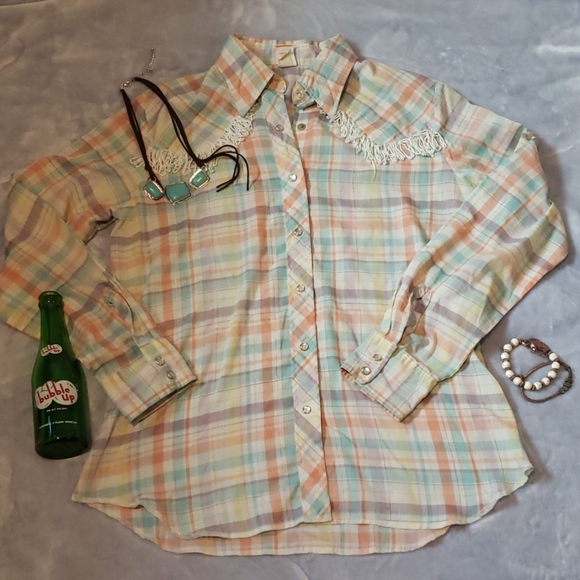 Vintage Western Shirt - Picture 1 of 4